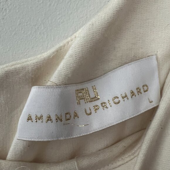 Amanda Uprichard Body Con Black and White Dress Size Large - Picture 2 of 3